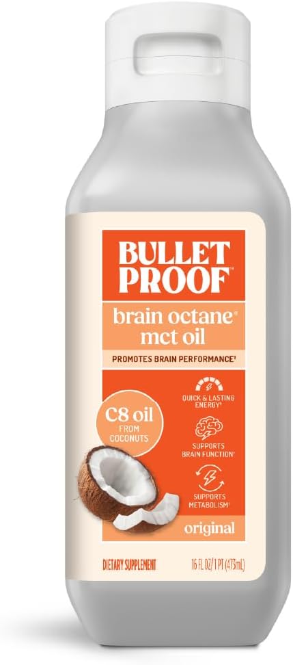 Bulletproof Brain Octane C8 MCT Oil