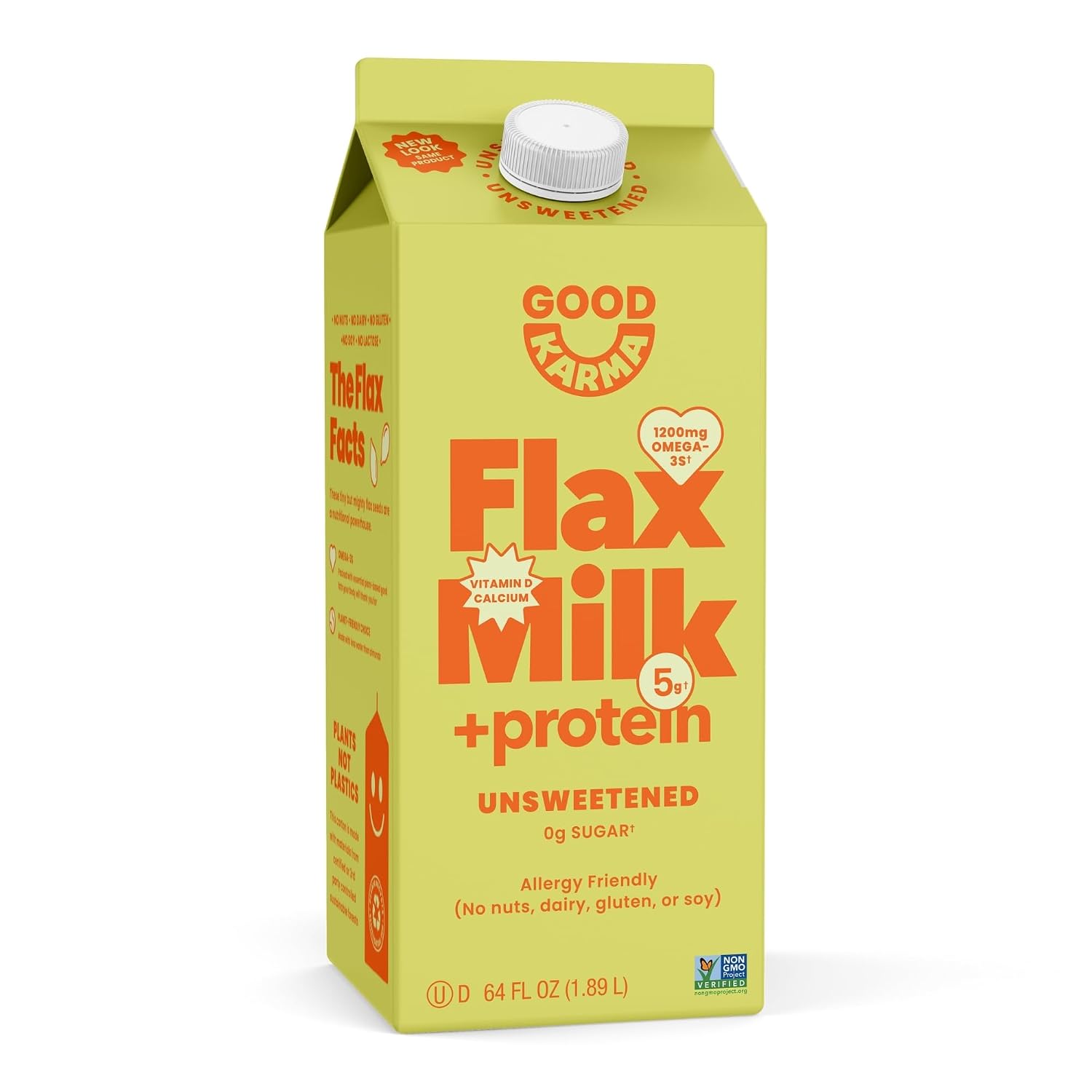 Good Karma Unsweetened Flaxmilk +Protein
